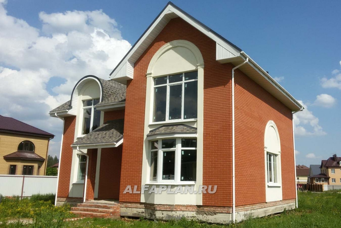 Строительство дома по проекту 92B - фото №1