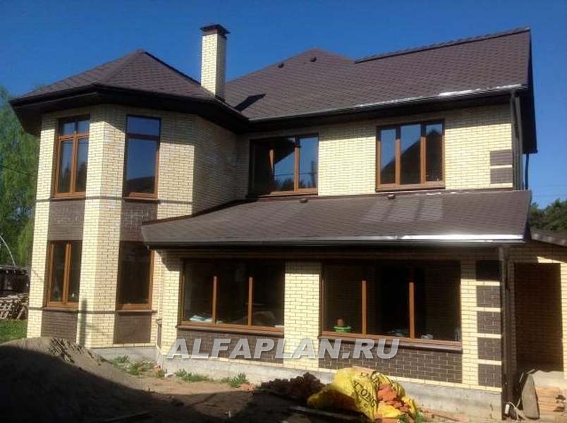 Строительство дома по проекту 93A - фото №5