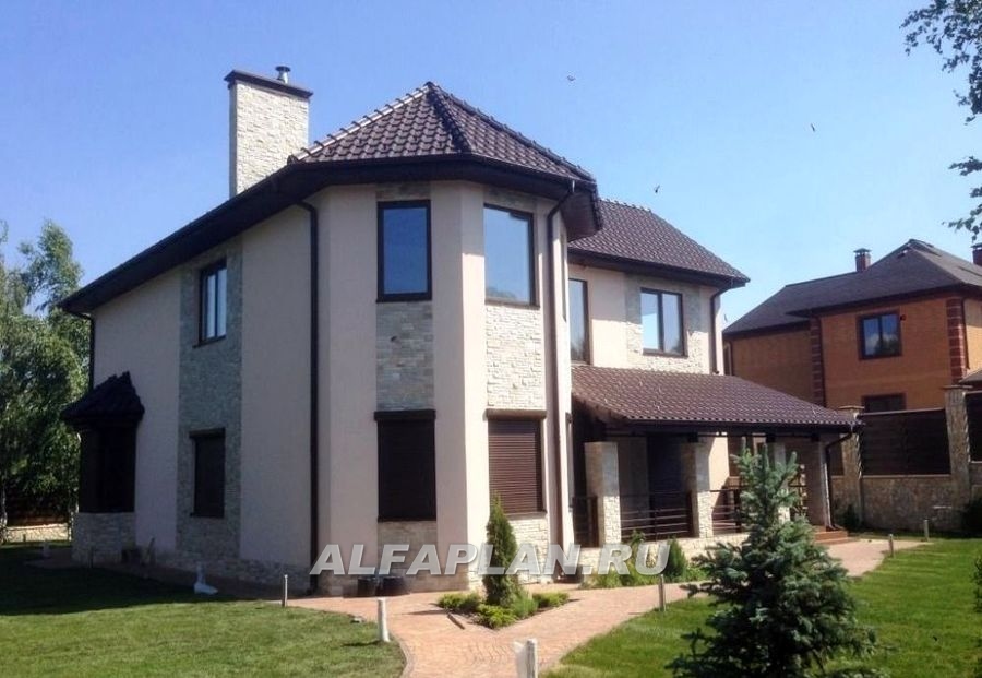 Строительство дома по проекту 93A - фото №4