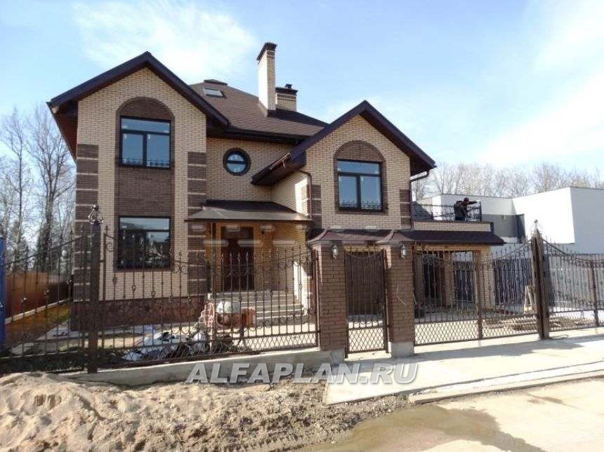 Строительство дома по проекту 93A - фото №2