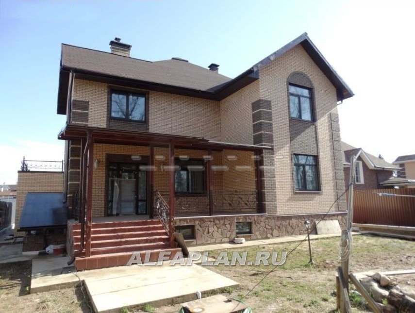 Строительство дома по проекту 93A - фото №4