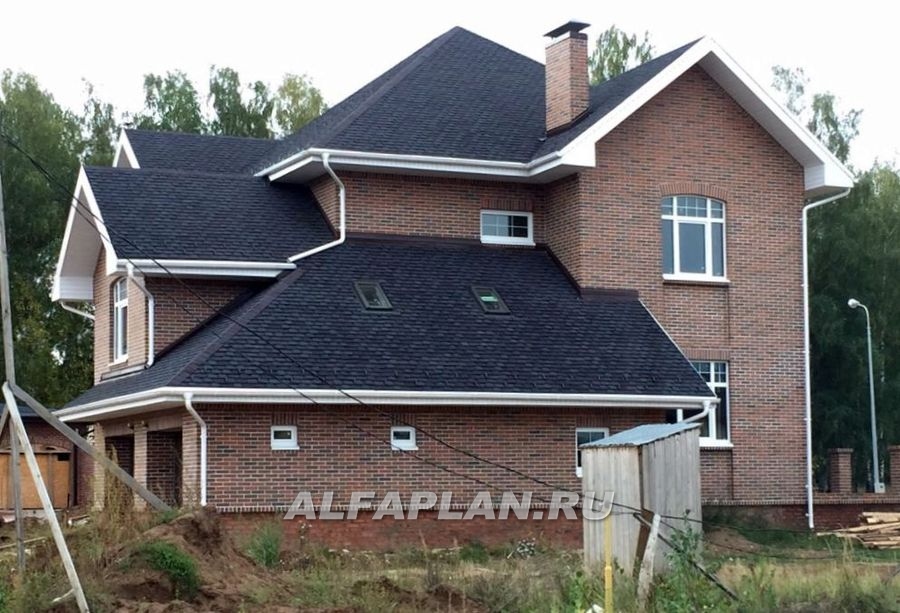 Строительство дома по проекту 93A - фото №5