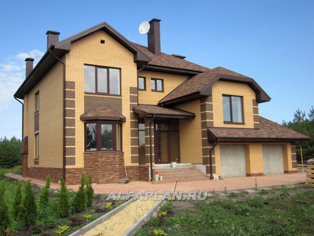 Строительство дома по проекту 93A - фото №2