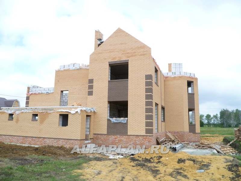 Строительство дома по проекту 93A - фото №7