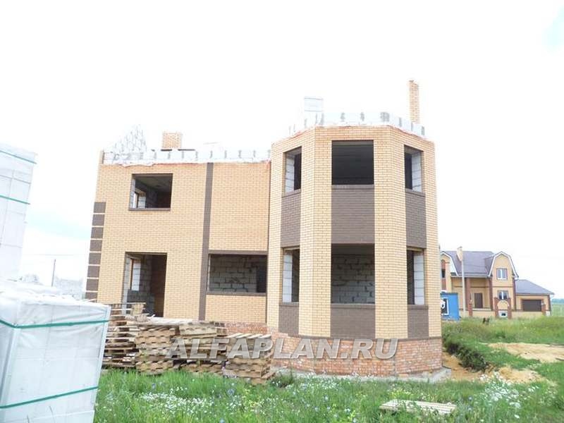 Строительство дома по проекту 93A - фото №8