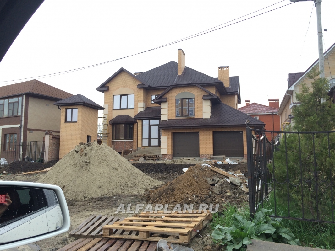 Строительство дома по проекту 93AC - фото №1