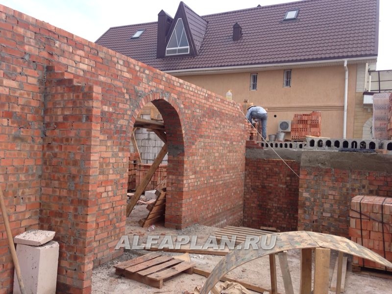 Строительство дома по проекту 93AC - фото №12