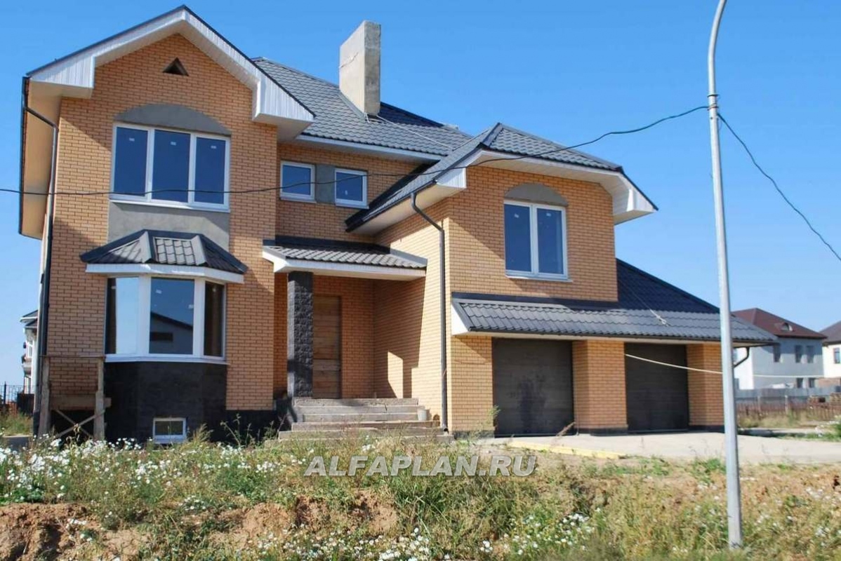 Строительство дома по проекту 93AC - фото №1