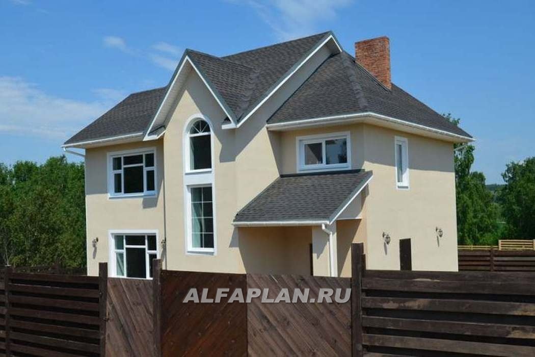 Строительство дома по проекту 95A - фото №4