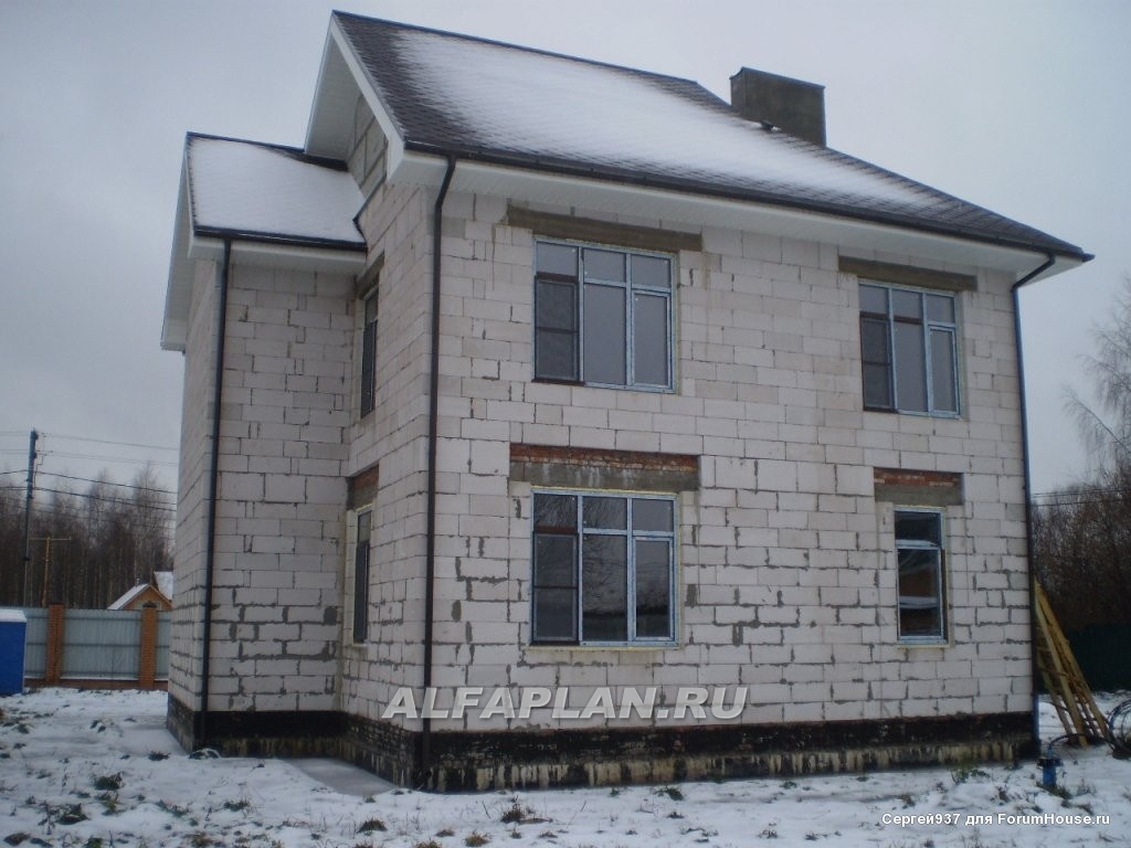 Строительство дома по проекту 95A - фото №7