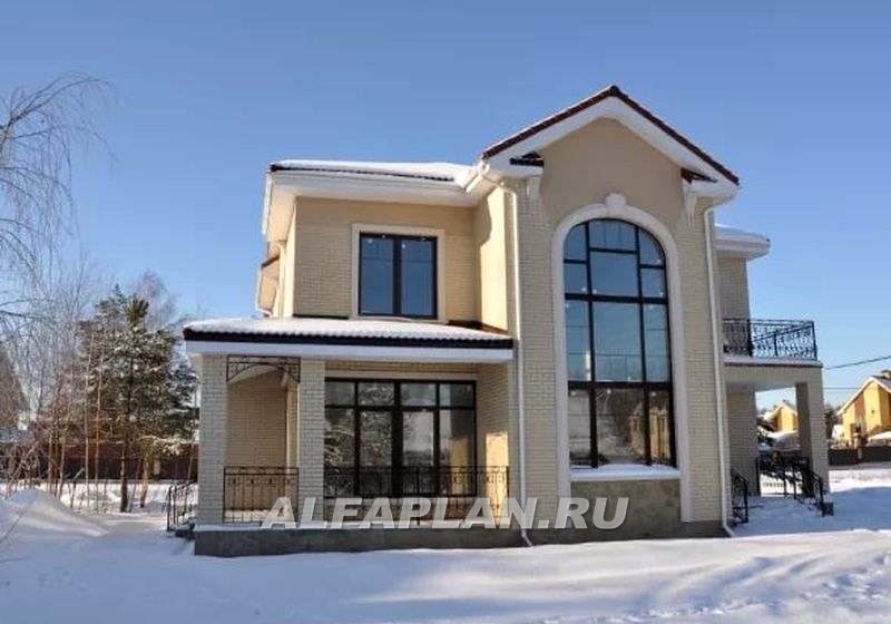 Строительство дома по проекту 398A - фото №3