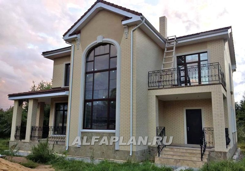 Строительство дома по проекту 398A - фото №4