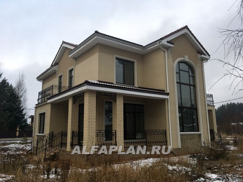 Строительство дома по проекту 398A - фото №6