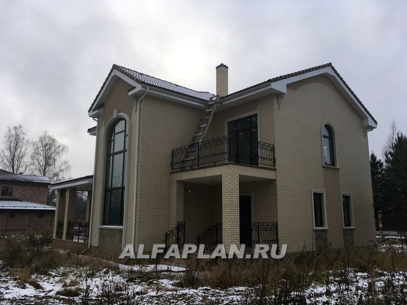 Строительство дома по проекту 398A - фото №9