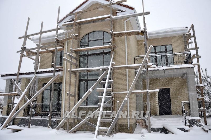 Строительство дома по проекту 398A - фото №15