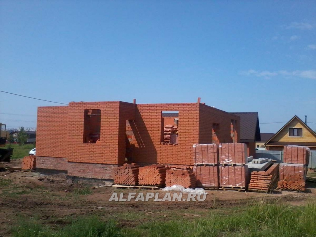 Строительство дома по проекту 99B - фото №18