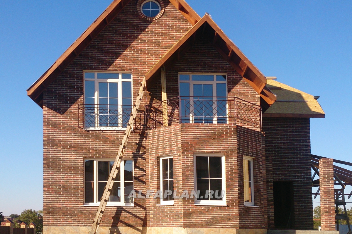 Строительство дома по проекту 102AC - фото №3