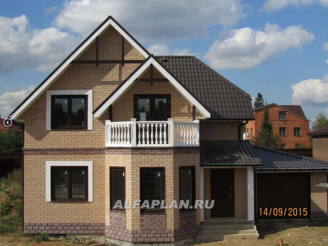 Строительство дома по проекту 102B - фото №1