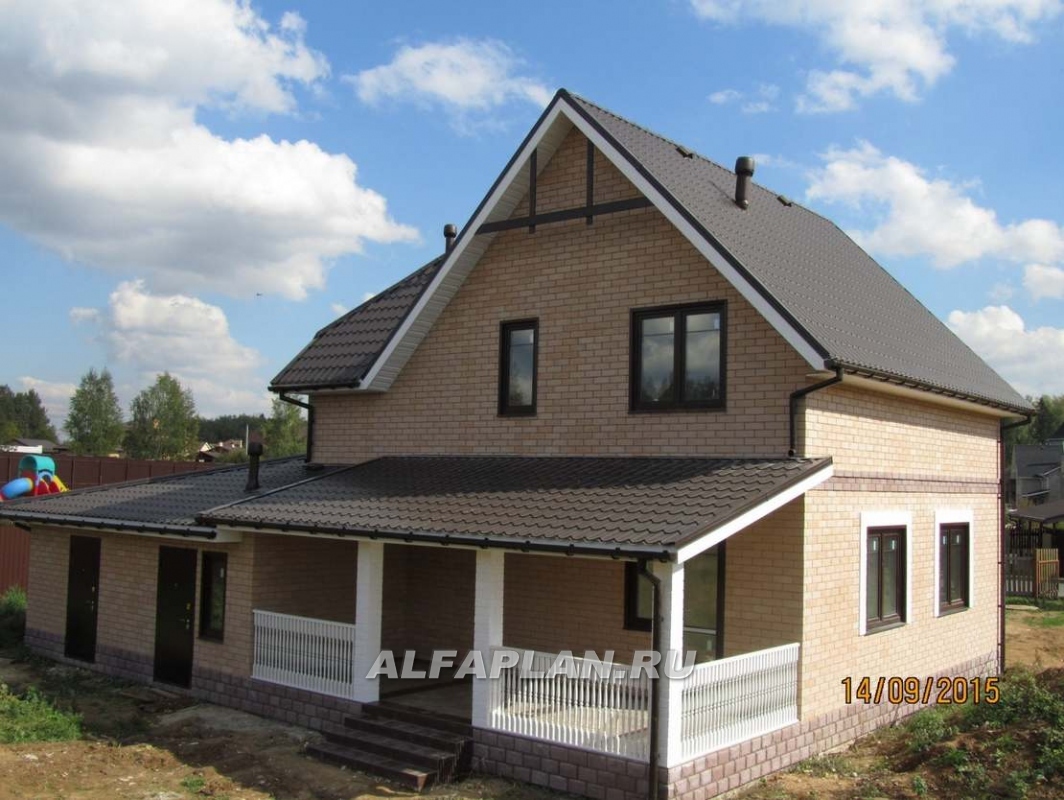 Строительство дома по проекту 102B - фото №3