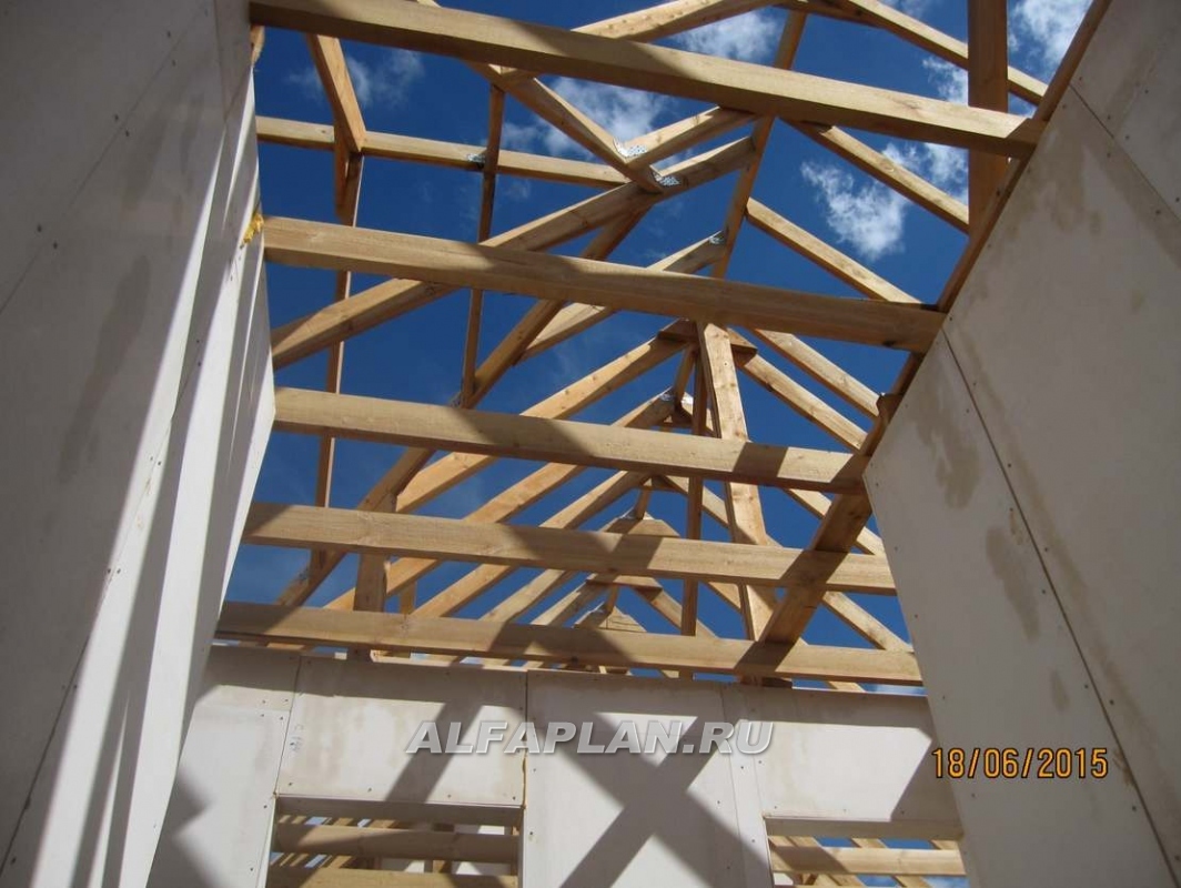 Строительство дома по проекту 102B - фото №7