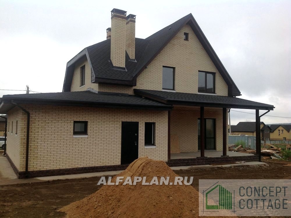 Строительство дома по проекту 102B - фото №3