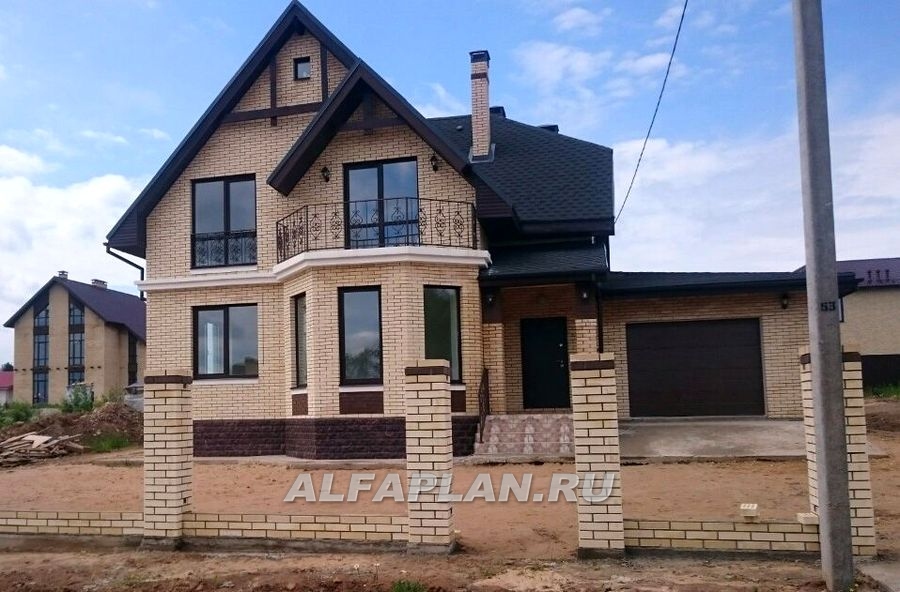 Строительство дома по проекту 102B - фото №1