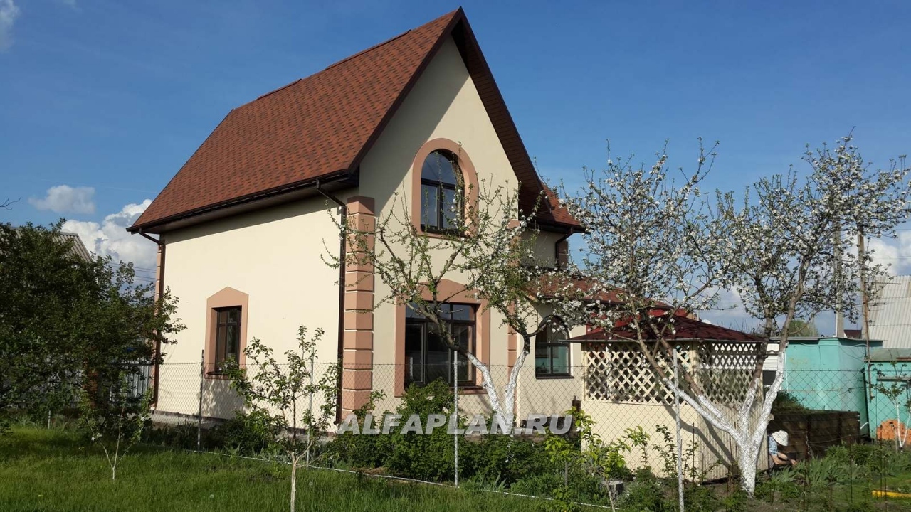 Строительство дома по проекту 103A - фото №2