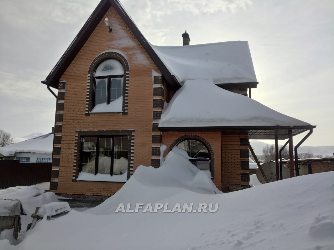 Строительство дома по проекту 103A - фото №1