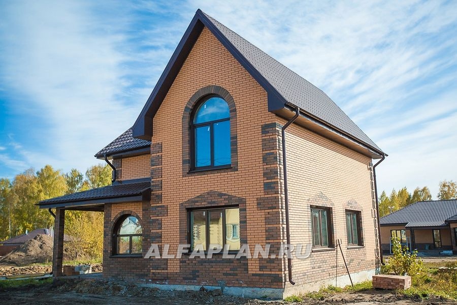 Строительство дома по проекту 103A - фото №1