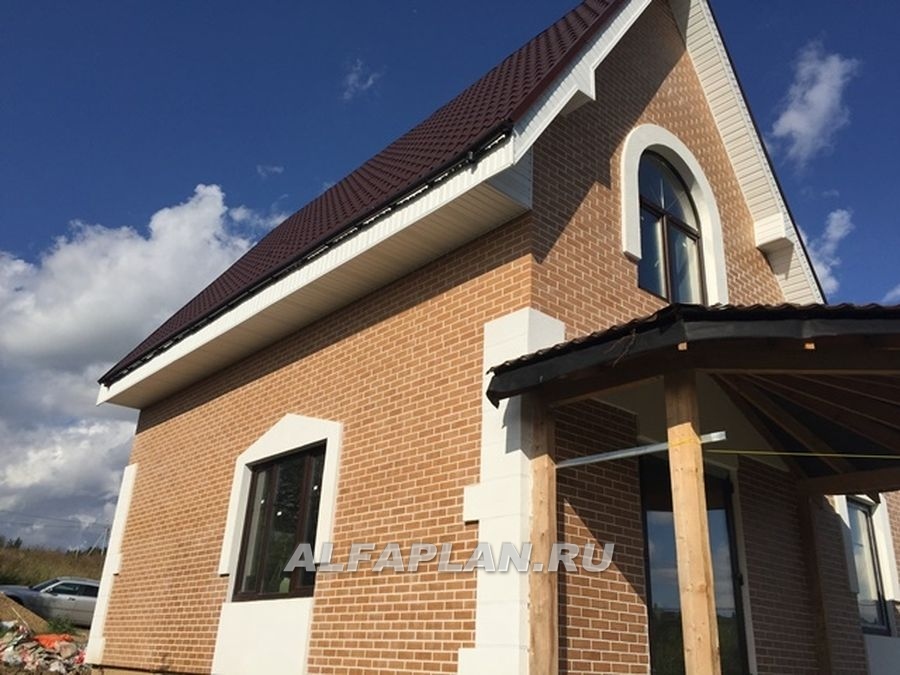 Строительство дома по проекту 103A - фото №5