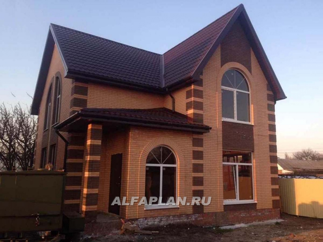 Строительство дома по проекту 103H - фото №12