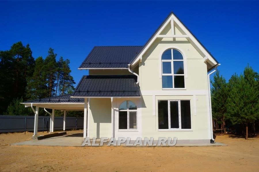 Строительство дома по проекту 103B - фото №2