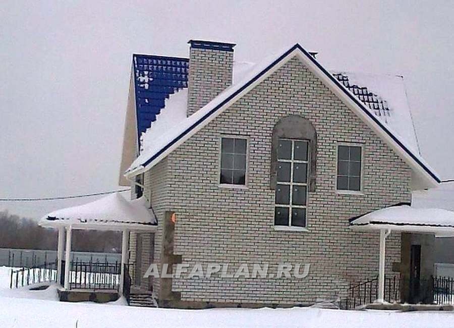 Строительство дома по проекту 103E - фото №4