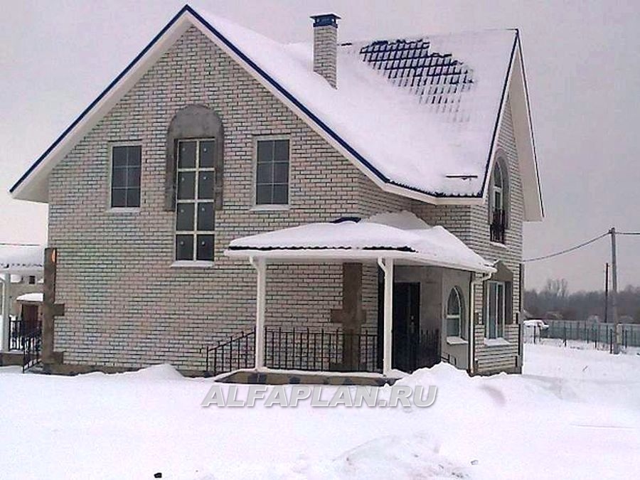 Строительство дома по проекту 103E - фото №7