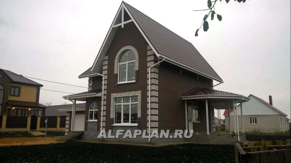 Строительство дома по проекту 103H - фото №1