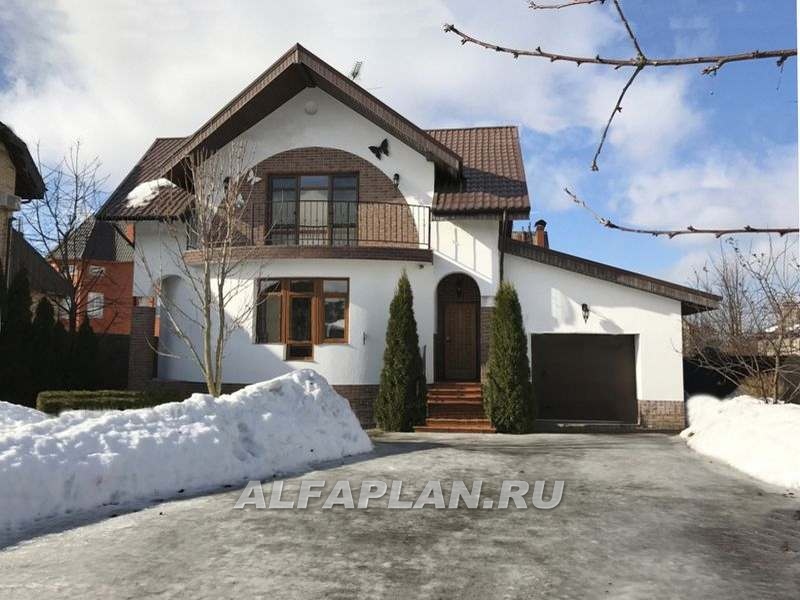 Строительство дома по проекту 104A - фото №1