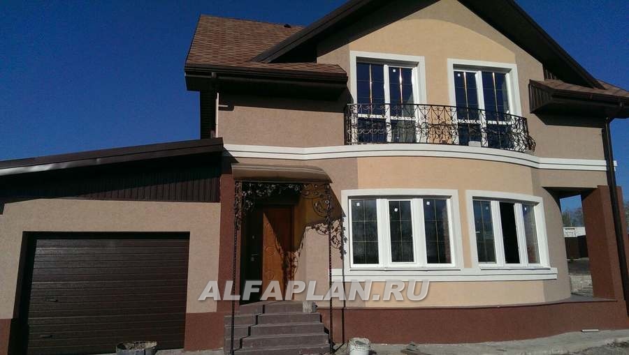 Строительство дома по проекту 104A - фото №2