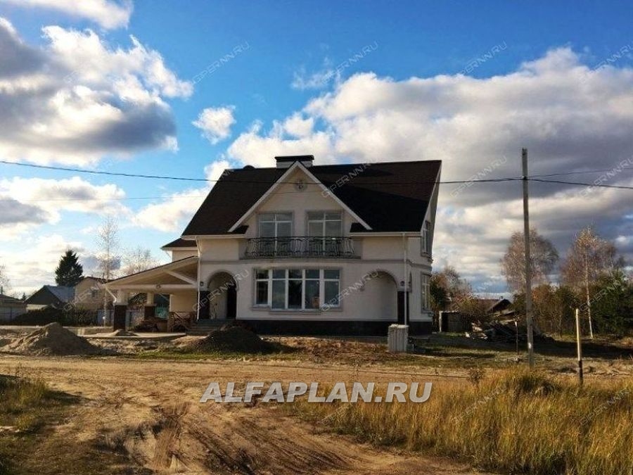 Строительство дома по проекту 104A - фото №6