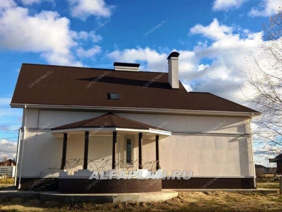 Строительство дома по проекту 104A - фото №7