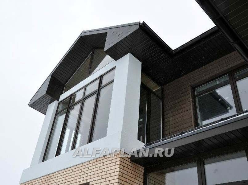 Строительство дома по проекту 107A - фото №3