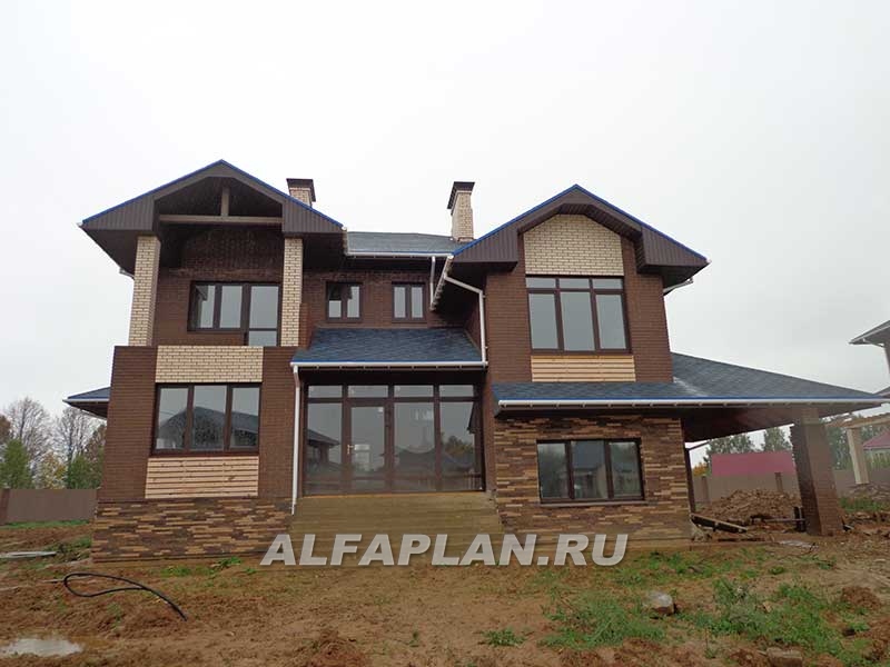 Строительство дома по проекту 107B - фото №2