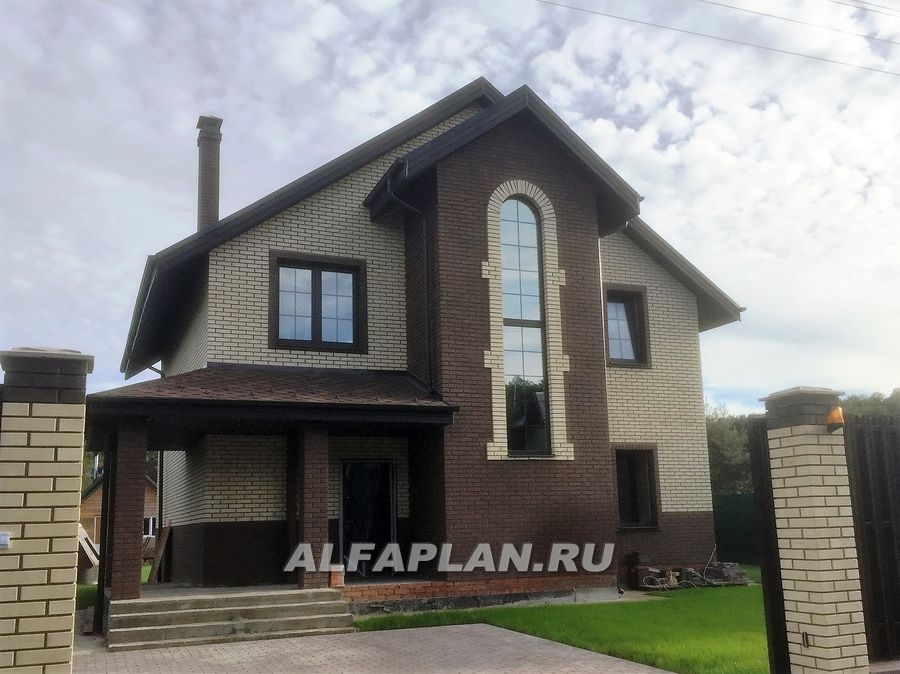 Строительство дома по проекту 515A - фото №1