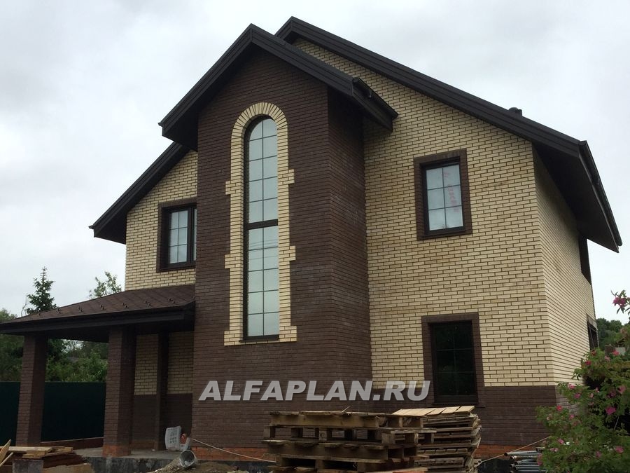 Строительство дома по проекту 515A - фото №4