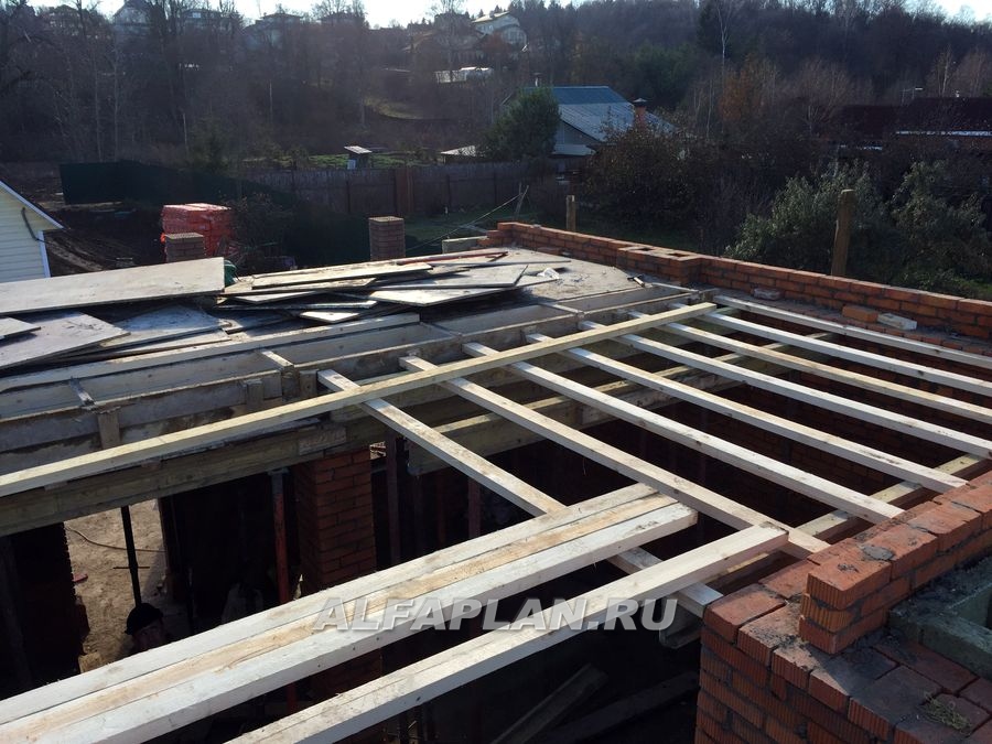 Строительство дома по проекту 515A - фото №8