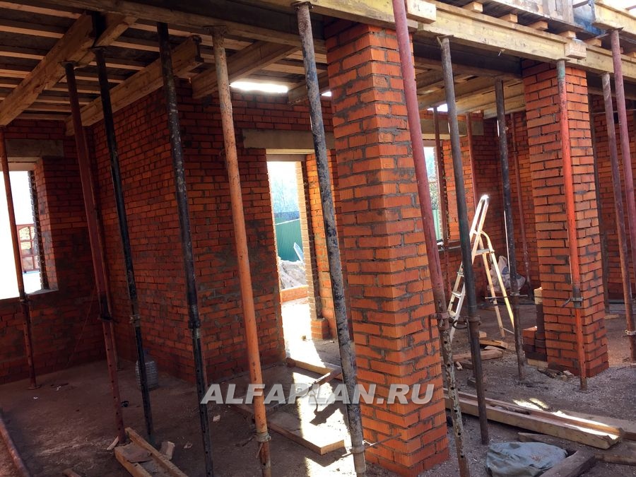 Строительство дома по проекту 515A - фото №10