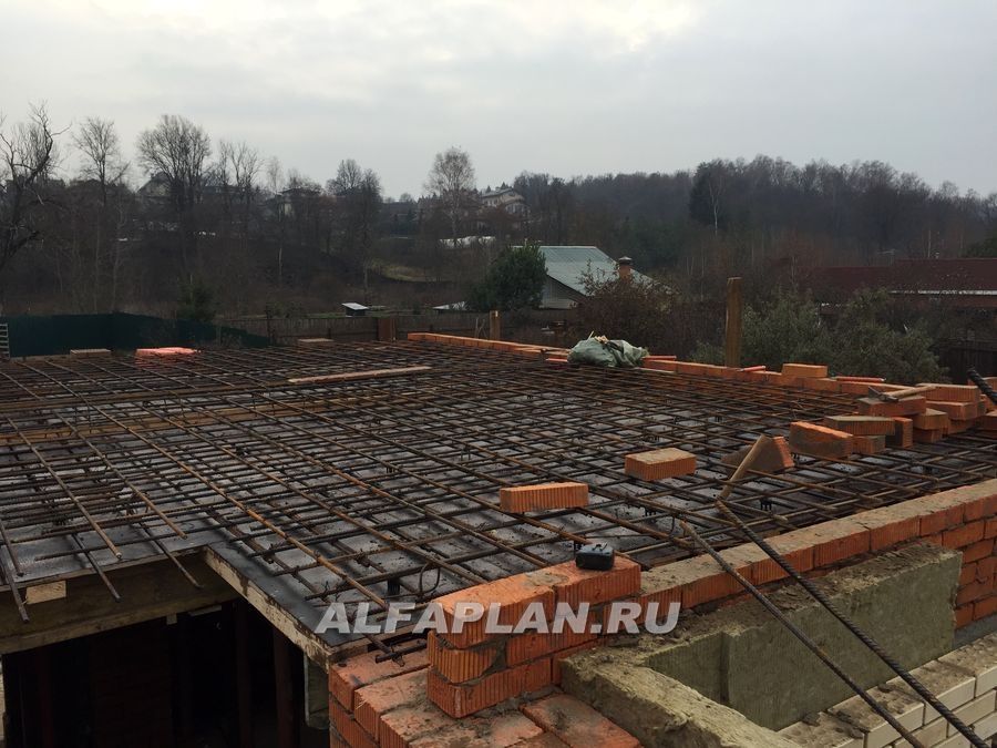 Строительство дома по проекту 515A - фото №11