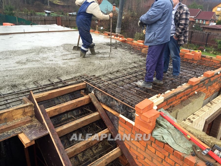 Строительство дома по проекту 515A - фото №16