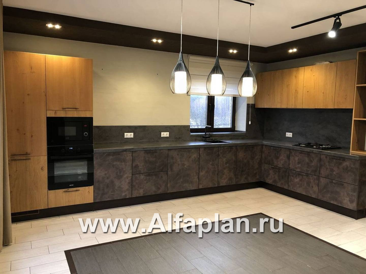 Современный трехэтажный коттедж по проекту 72Е - фото №5