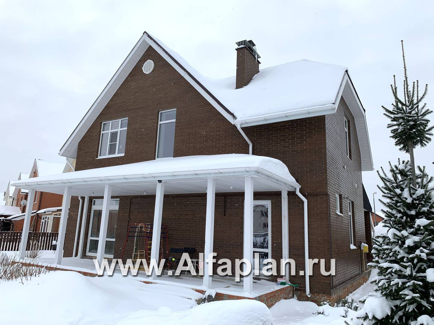 Строительство дома по проекту 102A - фото №5