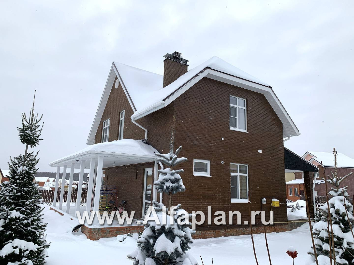 Строительство дома по проекту 102A - фото №6